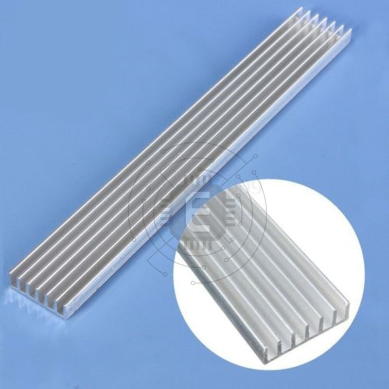 1PCS 150x20x6mm Solid State Hard Disk Aluminum Heatsink Radiator Chip Heat Dissipation LED Power IC PC Heat Sink