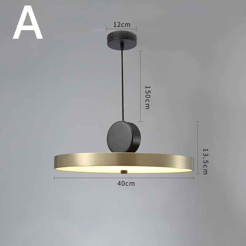 Home Decor Led Pendant Light Suspension Kitchen Fixture Bedside Hanging Lamp Nordic Loft Living Room Dining Room Indoor Lighting