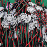 WS2811 High Power Addressable RGB LED Pixel Module (3W/9W/20W/30W) - DC12V–24V Full-Color Flood Light Driver