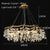Modern Luxury LED Chandeliers Lighting for Dining Room Home Decoration Crystal Ceiling Chandeliers Lamp Furniture Living Room