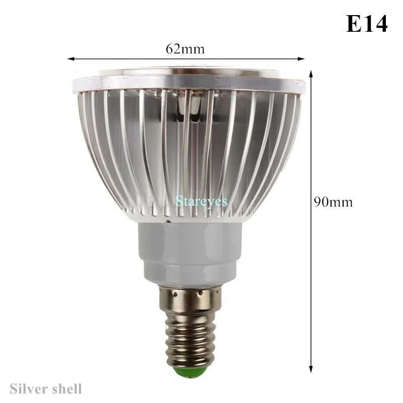 1 Piece of  LED COB Par20 Bulb E27 GU10 B22 E14 110V 220V 3W 5W 7W dimmable spot light Lamp LED P20 Spotlight downlight Lighting