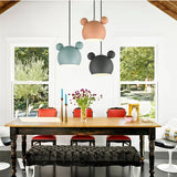Nordic Style E27 Macaron Cartoon Pendant Lamp Simple Iron Child Room Chandelier For  Kitchen Living Room Hotel Indoor Lighting