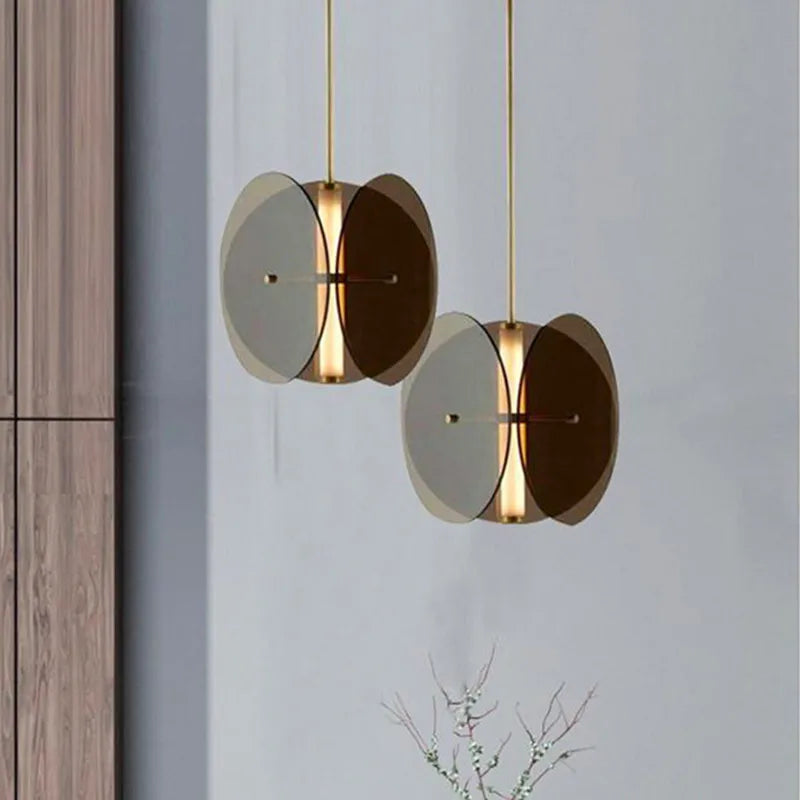 Modern Arch Pendant Lamp Loft design Nordic glass pendant light for Dining Room Kitchen Home Industrial Decors house light