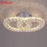 K9 Crystal Led Ceiling Light Living Room Decoration Modern Chandelier Indoor Lighting Fixtures Bedroom Home Decor Ceiling Lamps