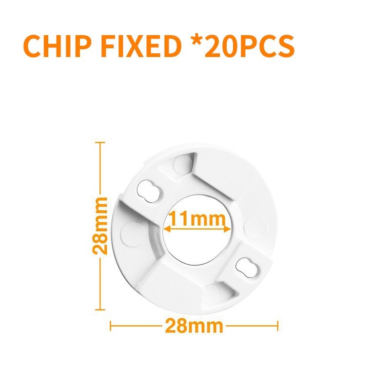 DIY LED COB Chip Lens Reflector 47*77mm Lamp Shade Frosted Lamp cover Easy to install For LED COB Lamp Flood Light Spotlight