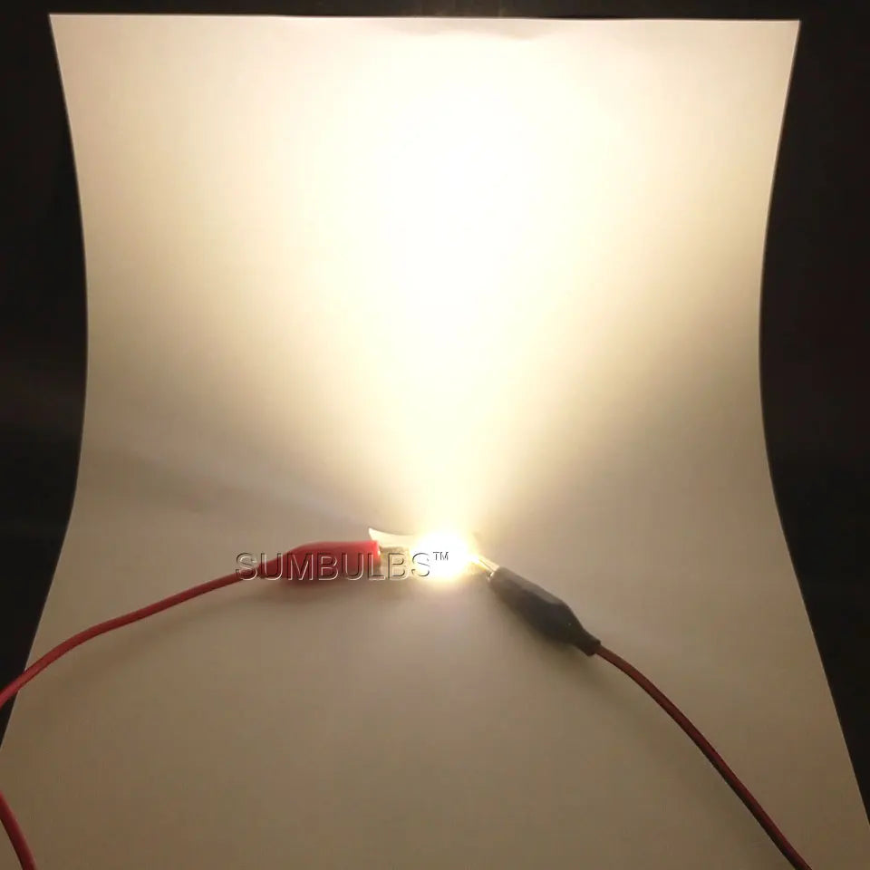 10-Pack 20mm Round COB LED Light Chips (DC 3W / 5W / 7W) - High-Power Light Source Modules