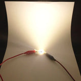 10-Pack 20mm Round COB LED Light Chips (DC 3W / 5W / 7W) - High-Power Light Source Modules