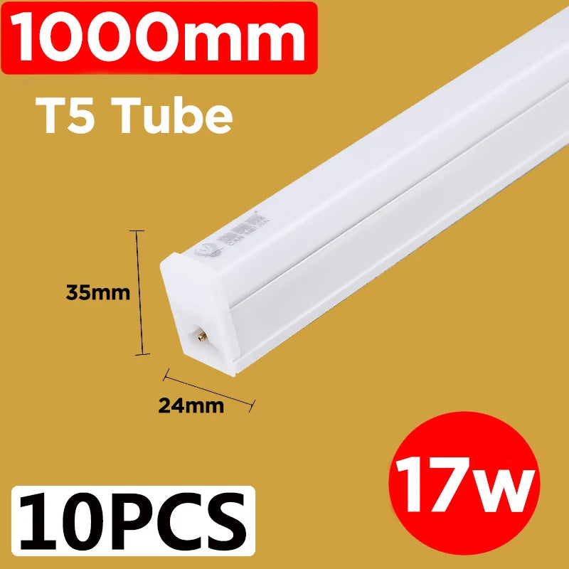 4ft (120cm) T5/T8 LED Tube Light (40W/60W, 220V) - Cold White & Warm White Ceiling Lamp Bar for Home, Office & Workshop