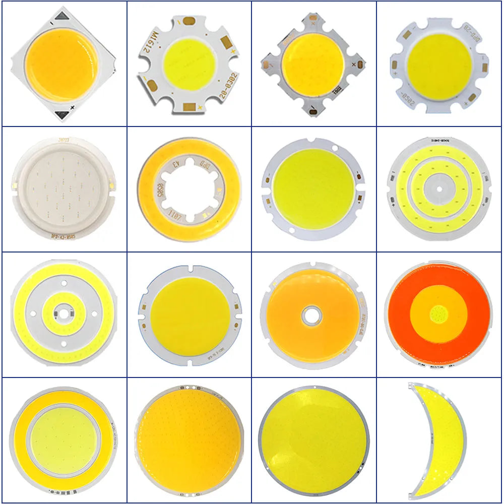 Round COB LED Chip Spotlight Floodlight Indoor Lighting 3W 5W 10W 20W ...