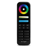 2.4G wireless 8 Zone RF Remote ; B8 Touch Panel Wall-mounted Remote; LS2 5 in 1 led controller for RGB+CCT Led