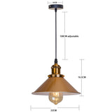 Vintage Pendant Lights Loft Russia Pendant Lamp Retro Hanging Lamp Lampshade For Kitchen Dining Bedroom Home Lighting E27