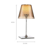 Italian Designer Table Lamp Modern Acrylic Tabled Lamps For Living Room Bedroom Study Desk Decor Light Nordc Home Bedside Lamp