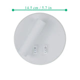 Led wall lamps 3W reading light 7W backlight with switch wall light hotel bedside modern wall lamp bedroom study stair sconces