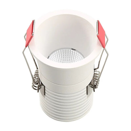 Mini LED Downlight COB 7W 5W 3W Dimmable 110V 220V Recessed Spotlight 24° White and Black Ceiling Lamp For Wine Cabinet Light