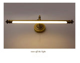 48CM/63CM/78CM Bathroom Mirror Lamp Waterproof Retro Coppe Cabinet Vanity Mirror Lights Led Wall Light Lamp LED Light Wall Lamp