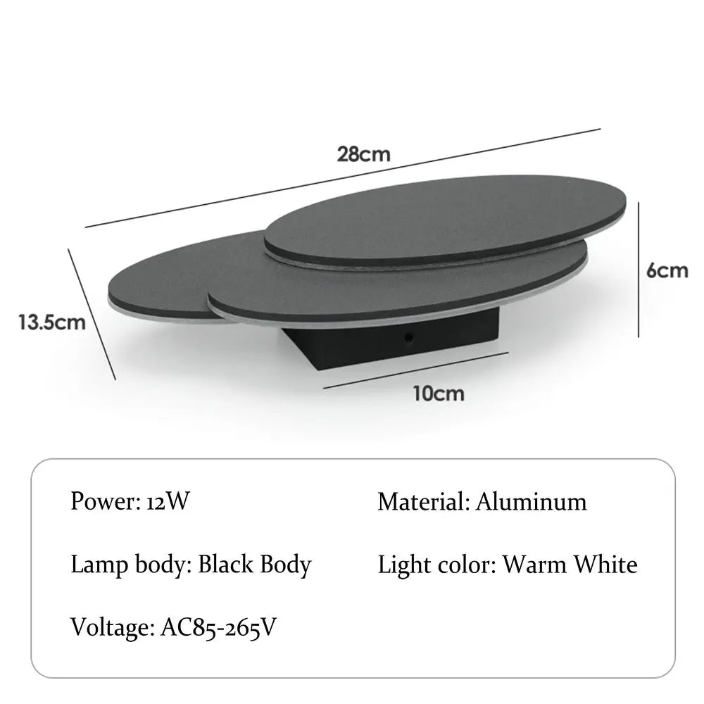 Modern Minimalist Indoor LED Wall Lamp - Simple Accent Sconce Light Fixture for Bedroom Bedside, Living Room Background Wall & Aisle Corridor