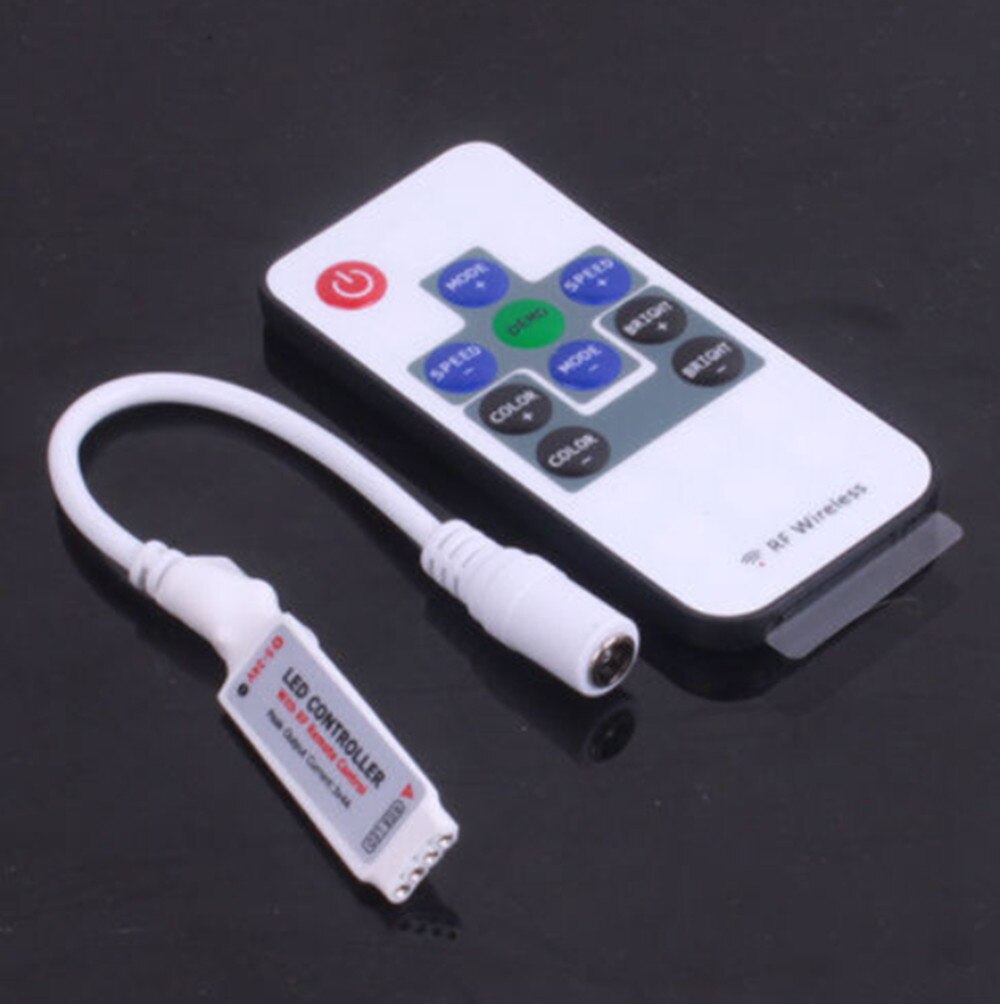 LED Strip Light Mini 3/11/17/24/40/44 Key IR Remote Wireless Controller Wi-fi LED RGB Controller DC12V Mini Wi-f For 3528 5050 RGB