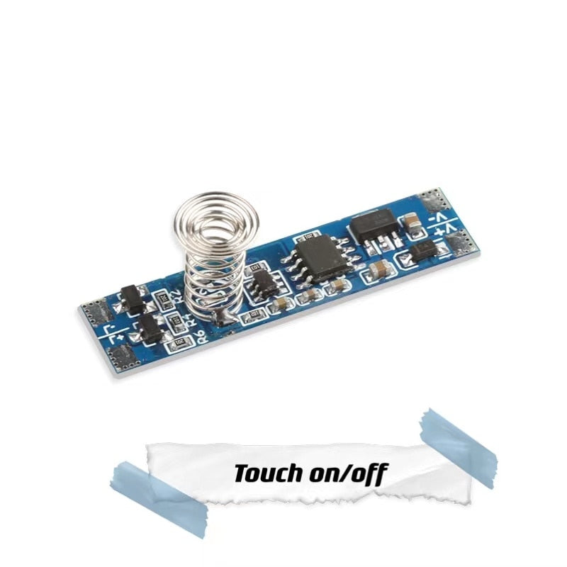 Dimmable touchless hand sweep wave wardrobe cabinet PIR induction sensor switch