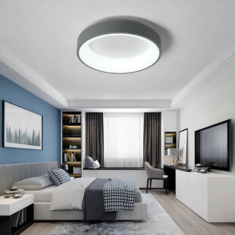 Classical Ceiling lamp Modern led Ceiling Lights for living Room Bedroom Study Room Corridor Grey or White Color Lighting Light