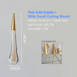 Modern LED Pendant Lights Living Room Villa Indoor Crystal Lamp Ceiling Chandelier Home Decor Lighting