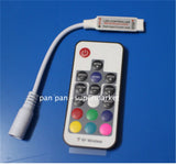 LED Strip Light Mini 3/11/17/24/40/44 Key IR Remote Wireless Controller Wi-fi LED RGB Controller DC12V Mini Wi-f For 3528 5050 RGB