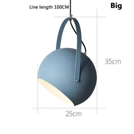 LED Pendant Lights Nordic E27 Macaron Colorful Luminaria New Bedroom Restaurant Pendant Lamp Home Decors Adjustable Lamp Lustre