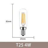Vintage LED Filament Bulbs C7 C35 T20 G40 - 4W 6W Dimmable E14 E12 Decorative Ampoule