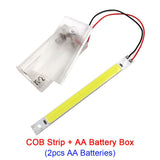 LED 3V 5V LED Light Strip COB Lamp 3.7V Battery USB Powered LED Chip Decor Lights Signal Bulbs Red Blue Green White