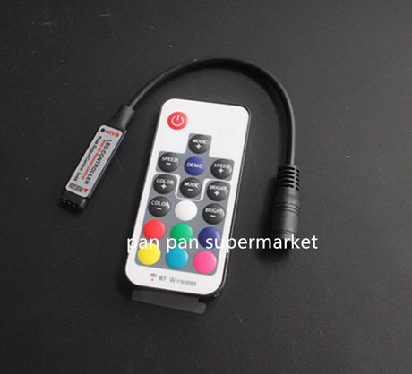 LED Strip Light Mini 3/11/17/24/40/44 Key IR Remote Wireless Controller Wi-fi LED RGB Controller DC12V Mini Wi-f For 3528 5050 RGB