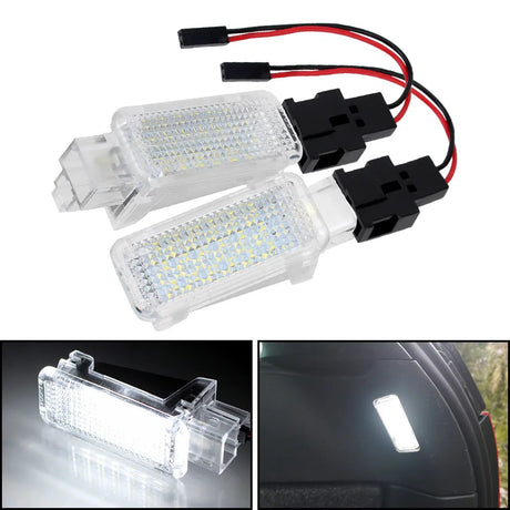 12V Trunk Boot Light For Skoda Kodiaq Octavia Mk2 MK3 2 3 Fabia MK1 Car Interior Storage Luggage Lamp LED Automotive Accessories