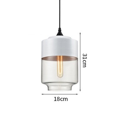 Nordic Modern LED Pendant Lights Fixtures Bedroom Dinning Living Room Light Wood Color Glass Hanging Lamp Luminaria