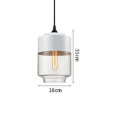 Nordic Modern LED Pendant Lights Fixtures Bedroom Dinning Living Room Light Wood Color Glass Hanging Lamp Luminaria