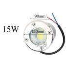 Waterproof led light garden underground 3W 5W 10W 15W IP68 Outdoor Buried Garden Path Spot Recessed Inground Lighting 220V DC12V