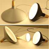 E27 Led chandelier modern Nordic chandelier industrial chandelier loft wooden lamp bedroom dining room kitchen lamp