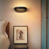 12W Modern Indoor LED Wall Lamp (Aluminum) - Contemporary Minimalist Sconce Light Fixture for Bedroom Bedside, Living Room Accent & Aisle Corridor