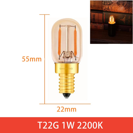 Led Candle Light Bulb E12 E14 Effect Dimmable Bulb C7 0.5W T22G 1W Home For Decors Lighting Ampoule Candle Bulb