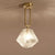 Gold Pendant Lights Chandeliers LED Lamp Modern Home Indoor Fixture AC110-220V Coffee Room Hanging Bar LED Light New Arrival