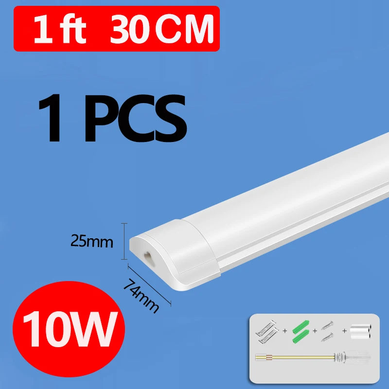 90cm/120cm T5/T8 LED Tube Light (220V) - Linear Ceiling Strip Fixture for Kitchen, Closet, Cabinet, Bedroom & Garage