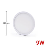 Ultra-Thin Surface Mount LED Ceiling Light (6W-48W) - AC85-265V Flush Mount Panel Lampada Lamp Fixture for Bedroom & Living Room