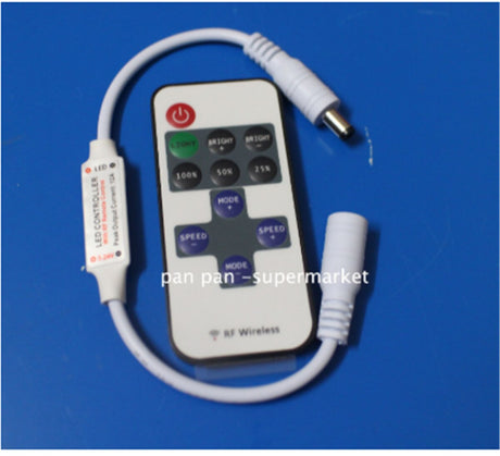 LED Strip Light Mini 3/11/17/24/40/44 Key IR Remote Wireless Controller Wi-fi LED RGB Controller DC12V Mini Wi-f For 3528 5050 RGB