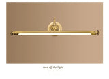48CM/63CM/78CM Bathroom Mirror Lamp Waterproof Retro Coppe Cabinet Vanity Mirror Lights Led Wall Light Lamp LED Light Wall Lamp