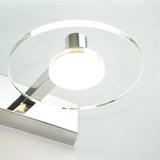 Modern LED Mirror Front Light Bathroom Clear K9 Crystal Moisture Proof Makeup Table Lighting Vanity Lights Makeup Mirror Lights