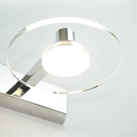 Modern LED Mirror Front Light Bathroom Clear K9 Crystal Moisture Proof Makeup Table Lighting Vanity Lights Makeup Mirror Lights