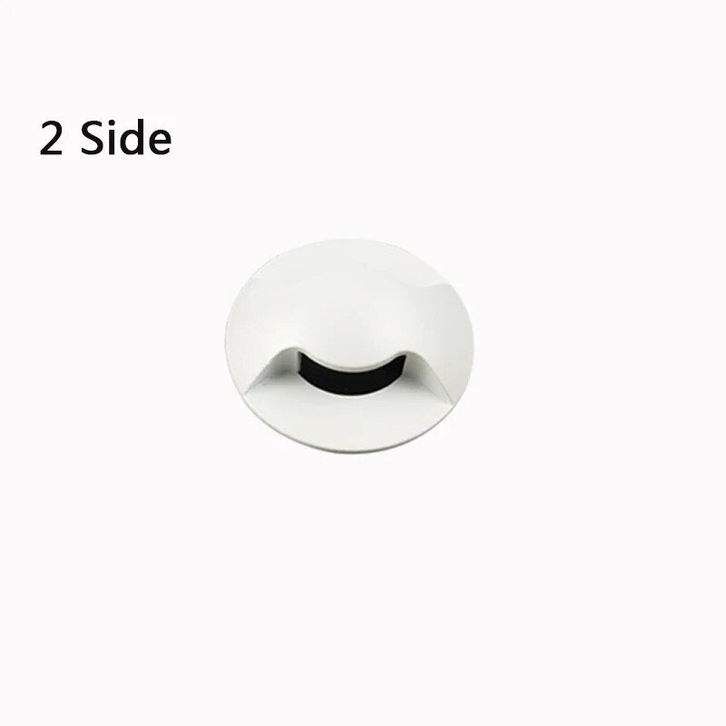 Led wall Lamp 3W Recessed Porch Pathway Step Stair Light AC 85-265V Indoor LED Spot Light Modern Home Decoration DC12V