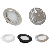 Mini LED Spotlight IP65 Waterproof - 12V Ultra-Thin Hidden Downlight for Bathroom, Outdoor & Cabinet - 3W / 5W / 7W Recessed Ceiling Light