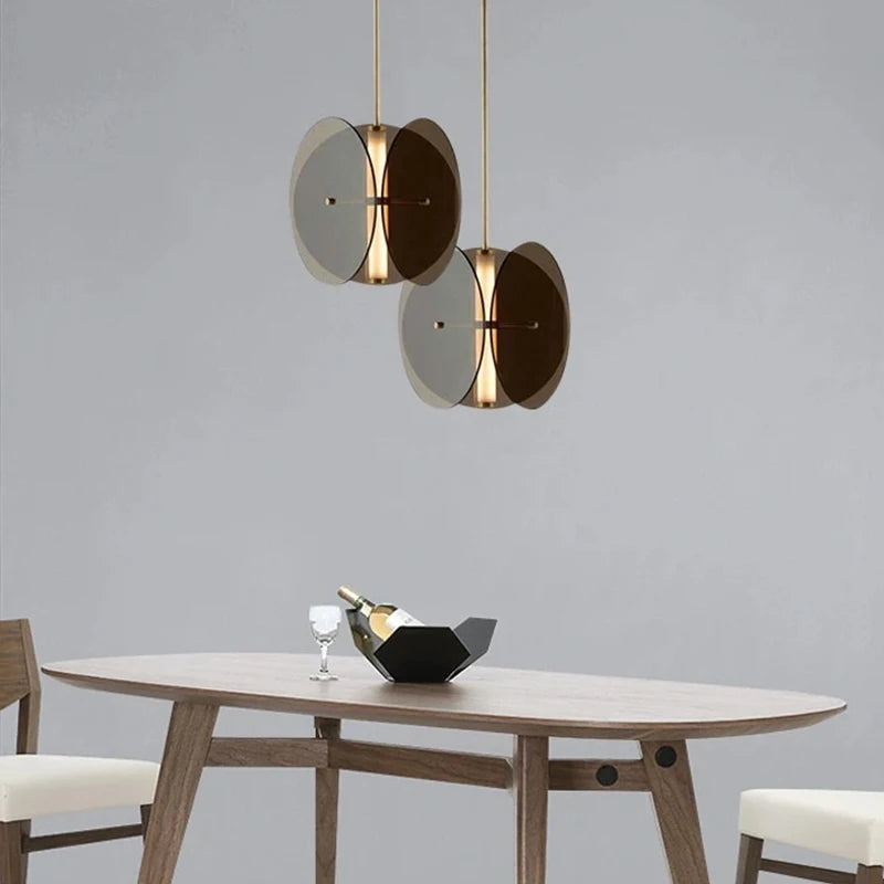 Modern Arch Pendant Lamp Loft design Nordic glass pendant light for Dining Room Kitchen Home Industrial Decors house light
