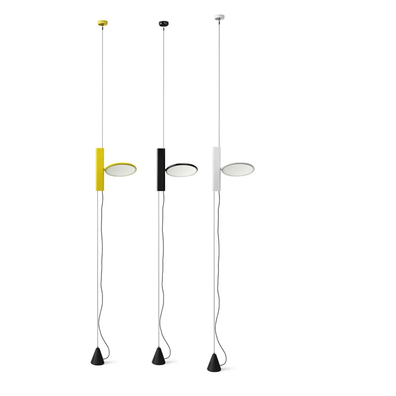 Postmodern design pendant light luxury bedroom study minimalist reading floor pendant lamp