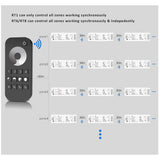 LED Dimmer 12v 24v 36v 2.4G RF Wireless Touch Remote Dimmer Switch RT1 RT6 RT8 V1 Single Color LED Strip Light Controller