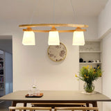 Nordic Wood Pendant Lights LED Modern Pendant Lamps For Dining Living Room Kitchen Bar Cafe Japanese Style Hanging Lamp