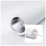 Modern led Pendant Lamp Long Tube Lamp Kitchen Island Dining Room Shop Bar Counter Decoration Cylinder Pipe Pendant Lights